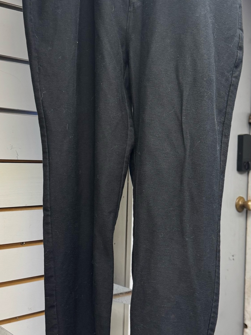 Michael Kors Black Stretch Cotton Blend Pants Size L